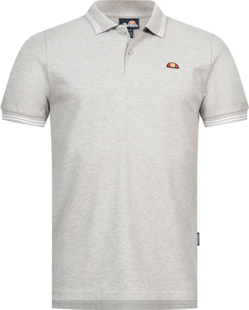 L|ellesse Dioran Twin Tipped Herren Polo-Shirt SBS22445-GREY-MARL