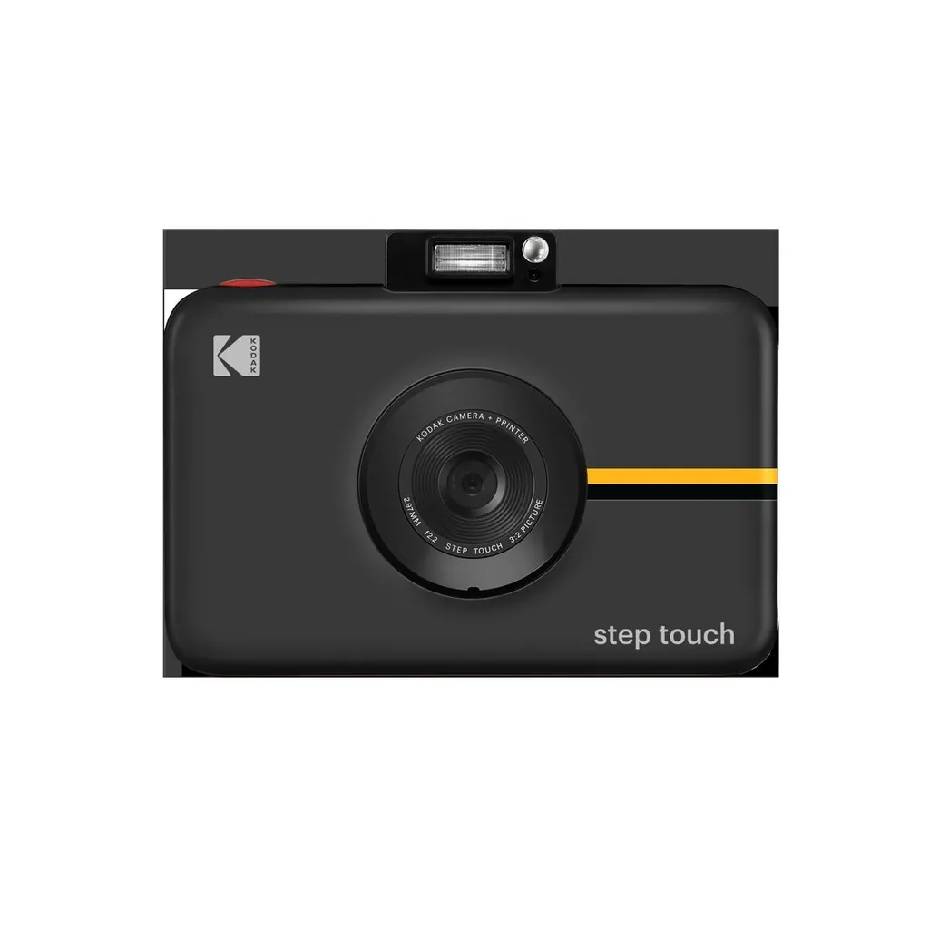 Kodak Step Touch Noir - Imprimante Photo de Poche sans Encre Zink 5x7.6
