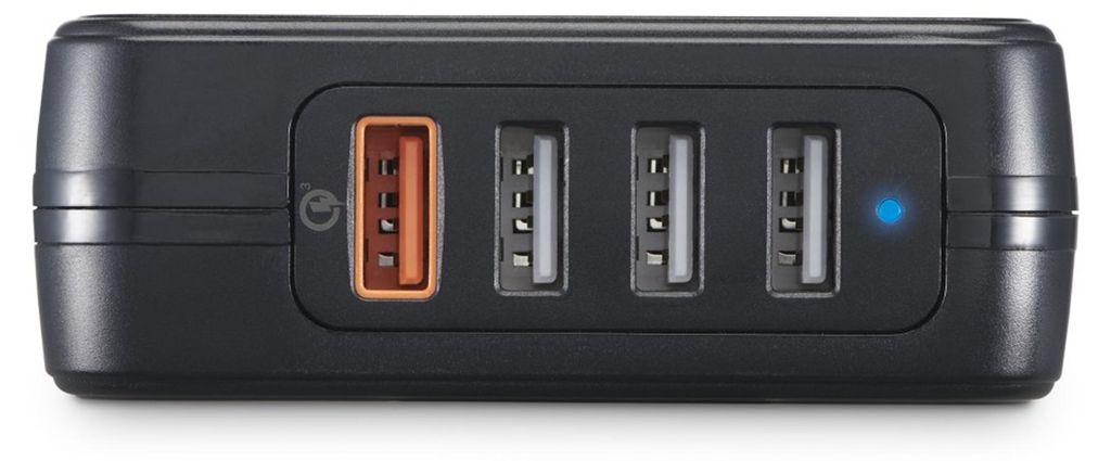 Hama Schnellladegerät Schnellladegerät, 4x USB-A, 33 W, Produktbild 