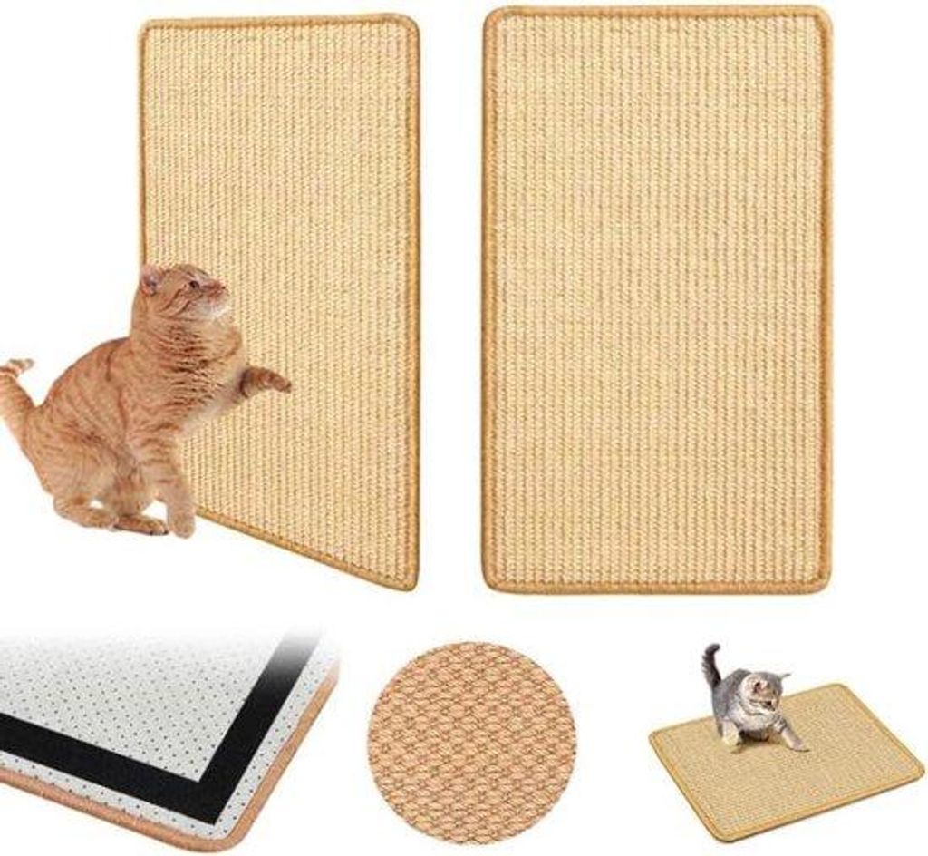 Sisal-Mat für Möbelschutz und Fußbodenschutz
