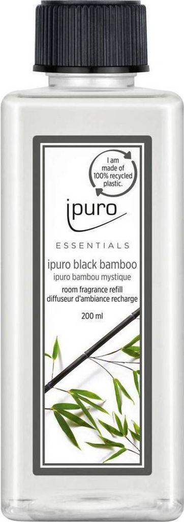 ipuro Essentials Black Bamboo refill 200 ml - L'élégance Image du produit 