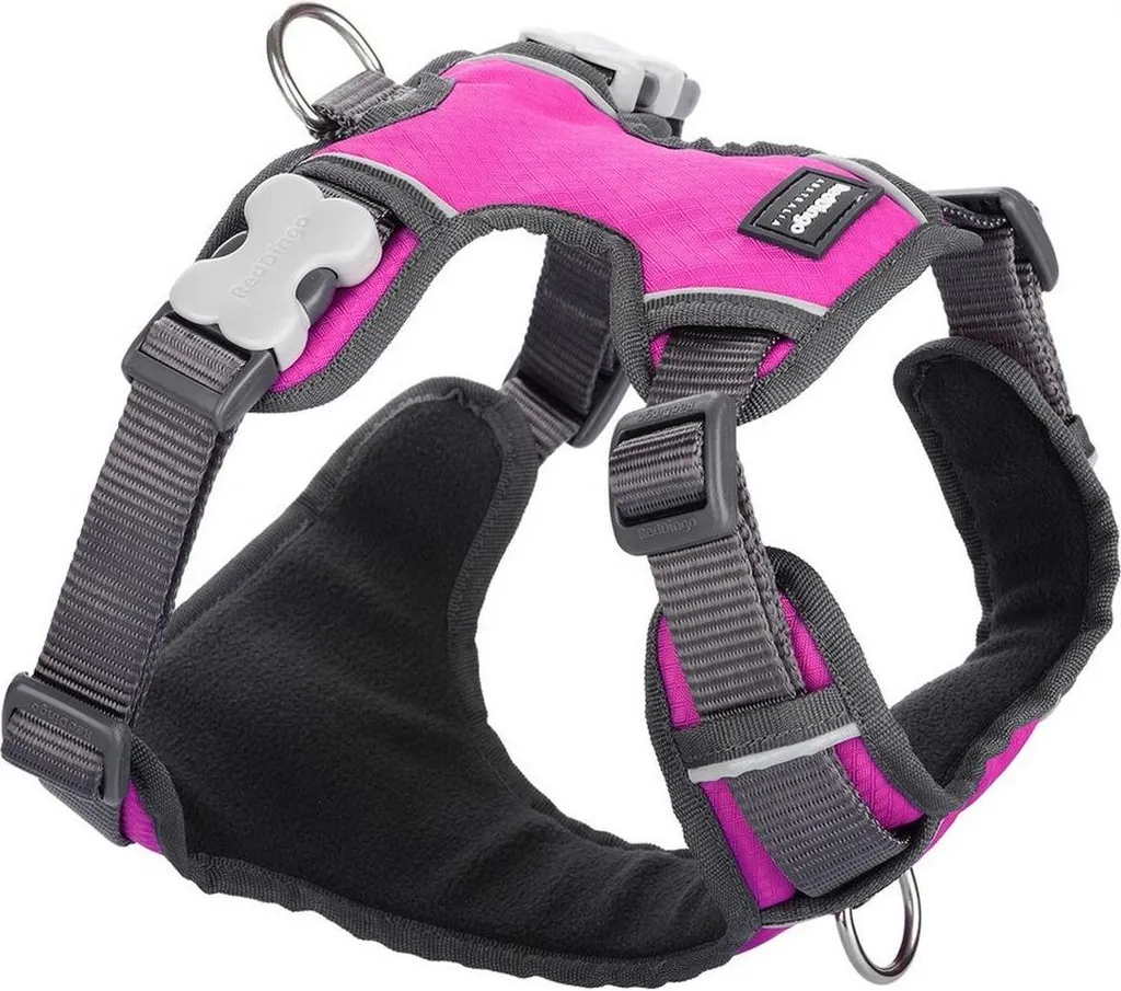 Pettorina Red Dingo L Rosa Resistente per Trekking e Outdoor