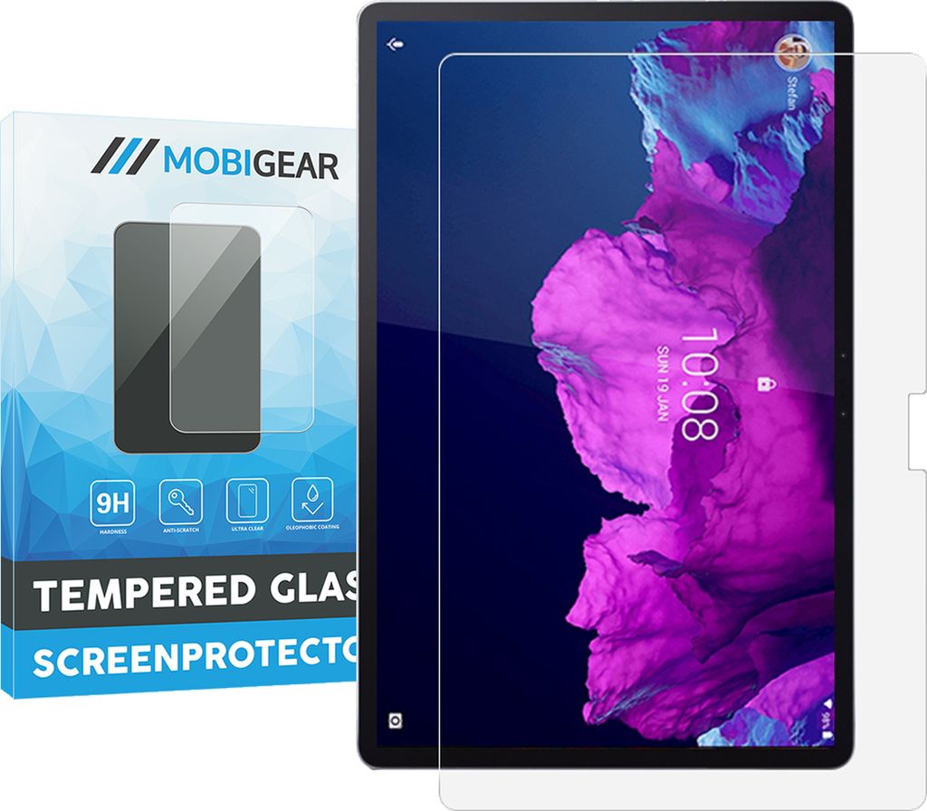 Mobigear Lenovo Tab P11 Plus Gen 1 Panzerglas Gehärtetes Glas Displayschutz - Hüllenfreundlich