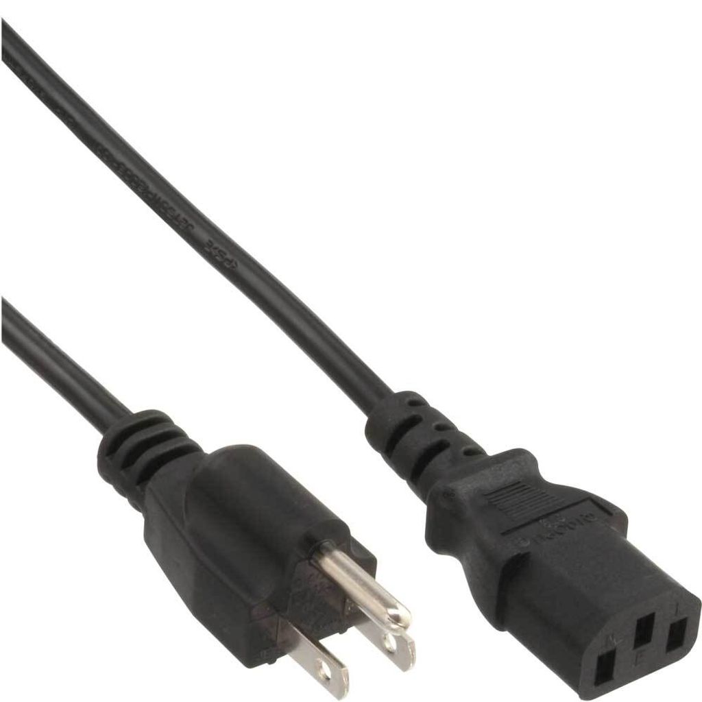 InLine Netzkabel, Netzstecker Japan auf Kaltgerätestecker C13, 1,8m