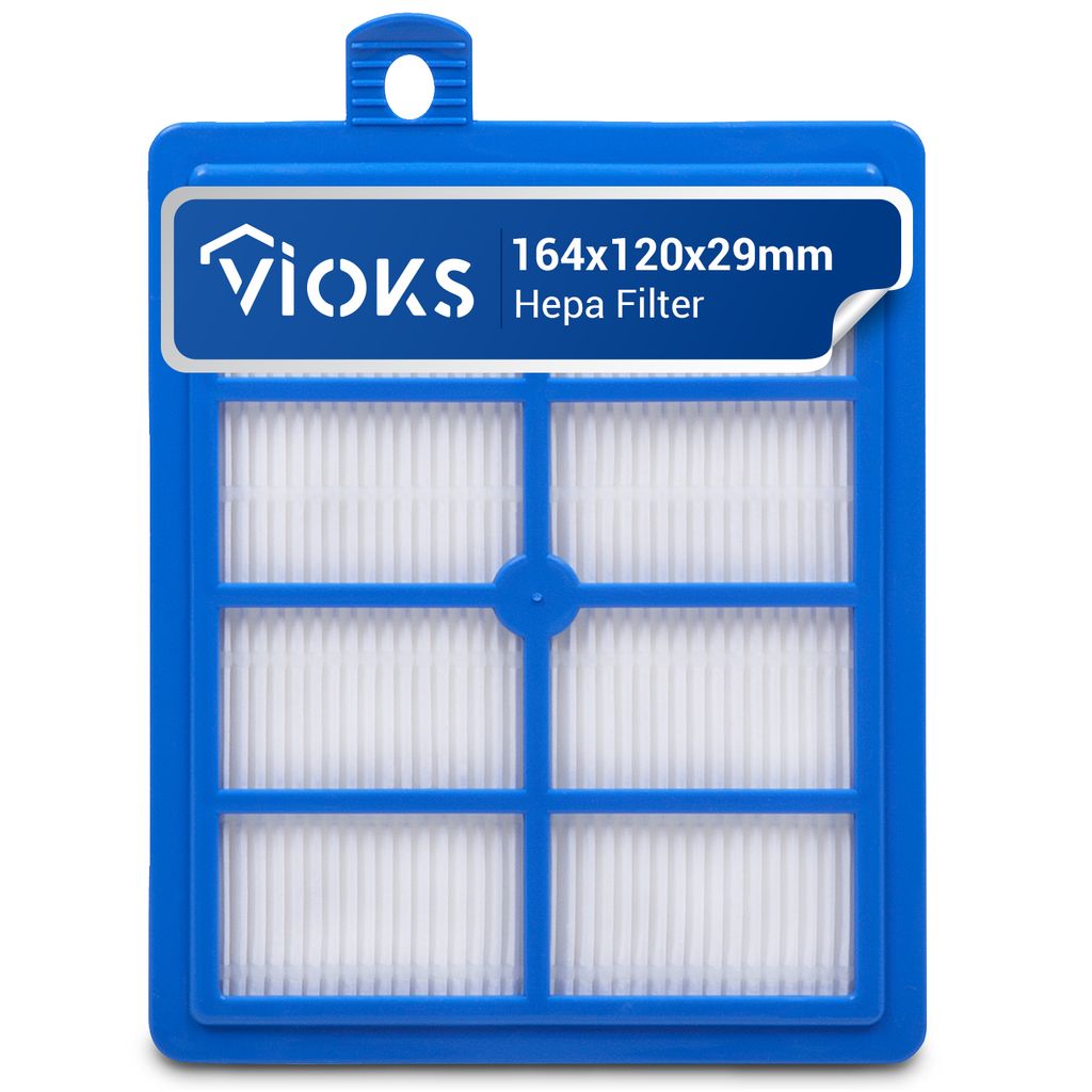 Geruchsfilter passend wie AEG 9001951194 EFH12W Philips FC8031 Hepa-Filter für Staubsauger