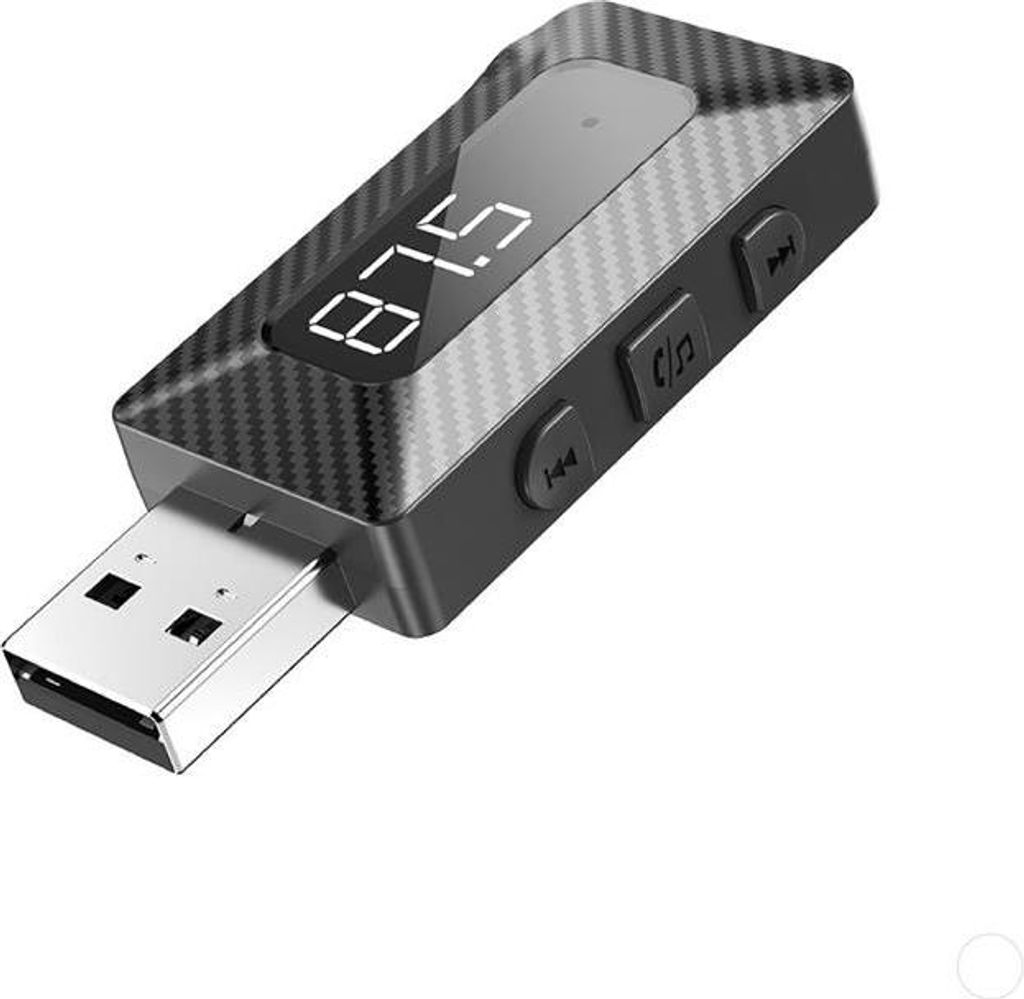 XO FM transmitter BCC16 Bluetooth MP3, black Zdjęcie produktu 