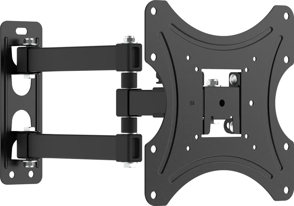 INF Support mural télescopique pour TV 17-43 pouces - Noir orientable