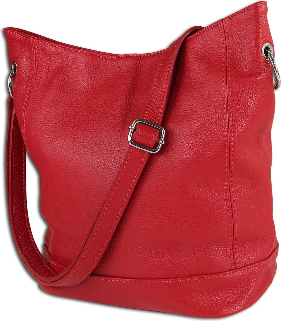 Toscanto Handbags , Shopper rot Leder OTT159SR