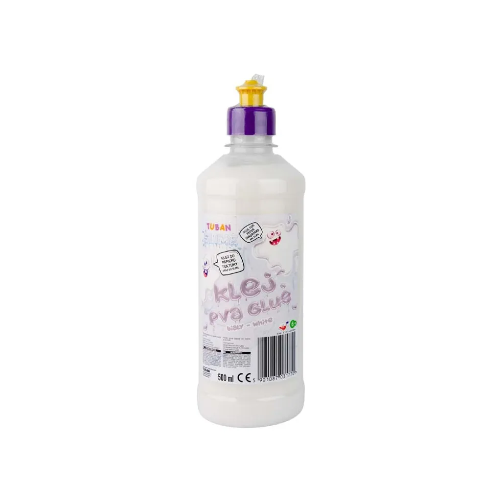 Colla TUBAN 500ml Bianca per Slime e Lavoretti: Sicura e Atossica
