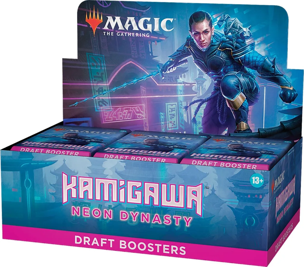 Booster de Draft Magic Kamigawa Dynastie Néon pour Format Limité MTG