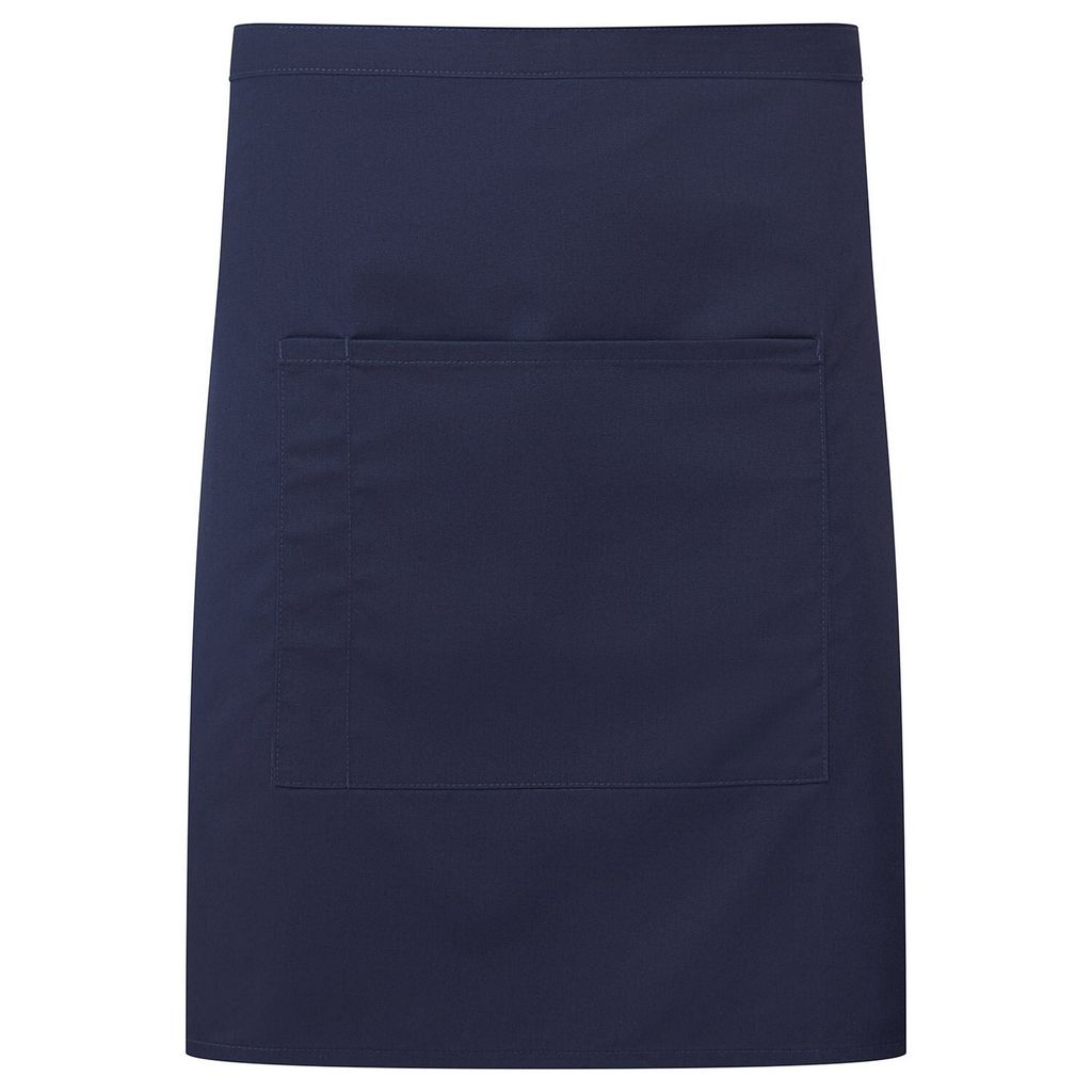 Premier - Taillenschürze "Colours" RW9697 (Einheitsgröße) (Marineblau)