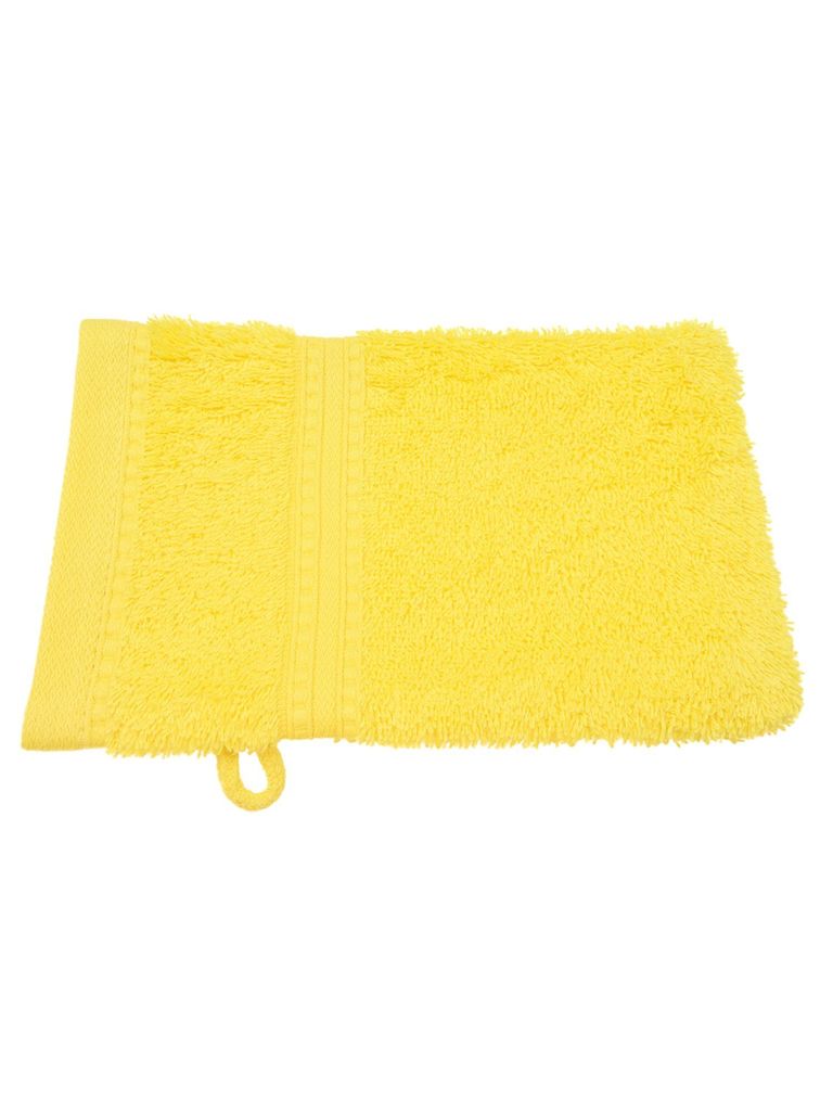 Julie Julsen BIO Waschhandschuh Citrone 15 x 21 cm Produktbild 