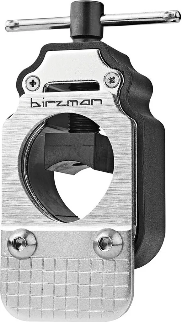 Guide-scie robuste Birzman noir et argent avec fixation sans filetage