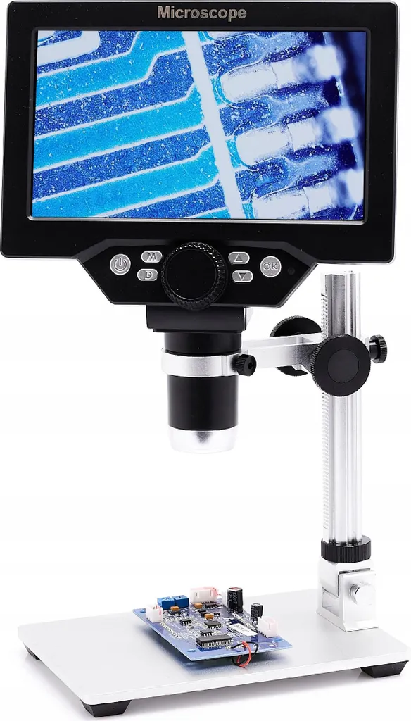 Microscope numérique 1200x HD 1080p avec double éclairage LED réglable - 9