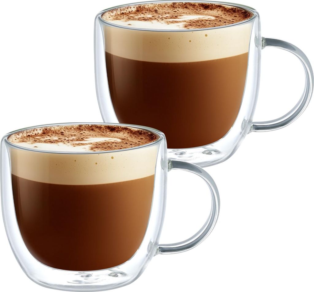 Termální Sklenice Sanremo na Latte Kávu 2 ks - Praktické a Obrázek produktu 