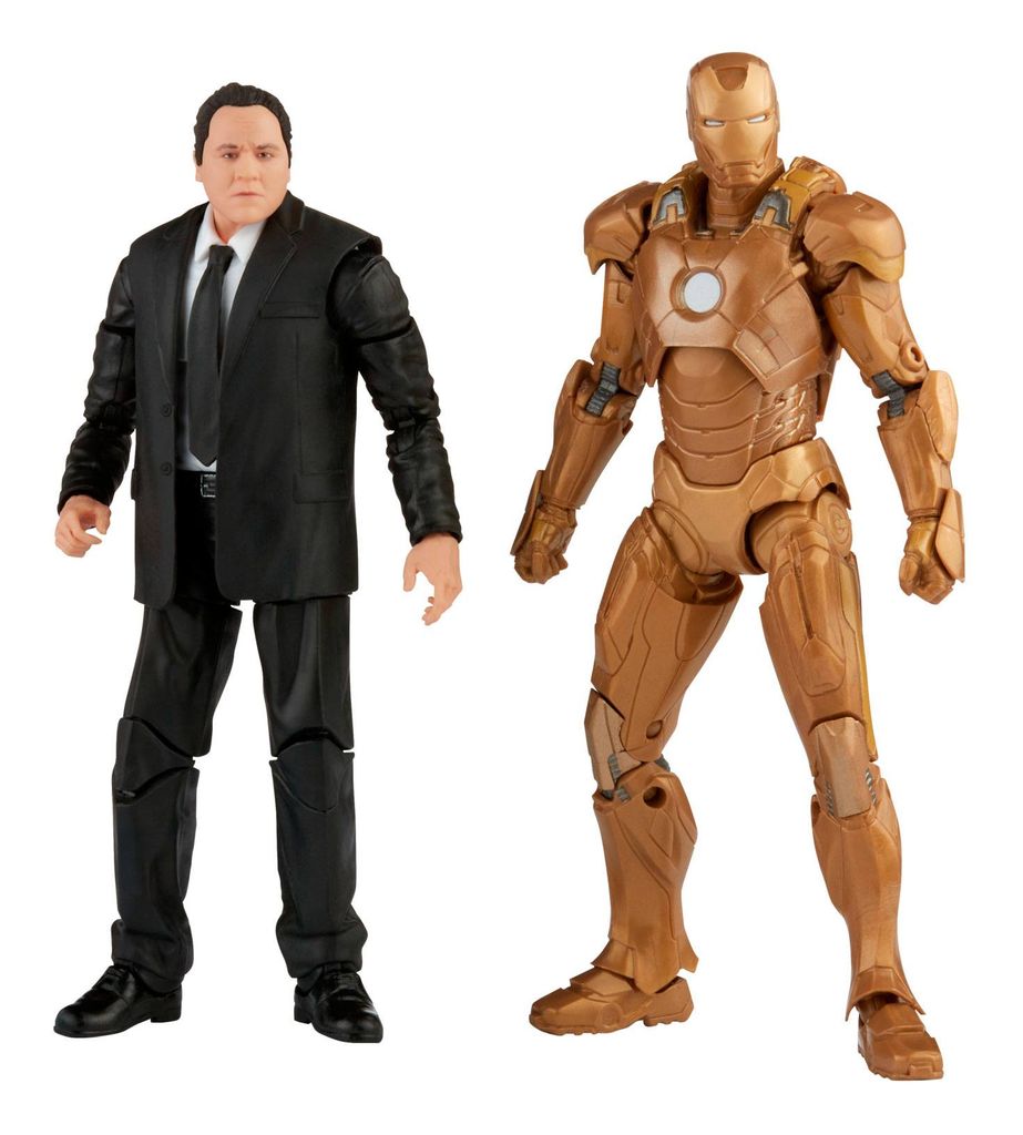 Hasbro - Marvel Infinity Saga Zestaw Figur: Iron Man 3 Happy Hogan i Mark XXI