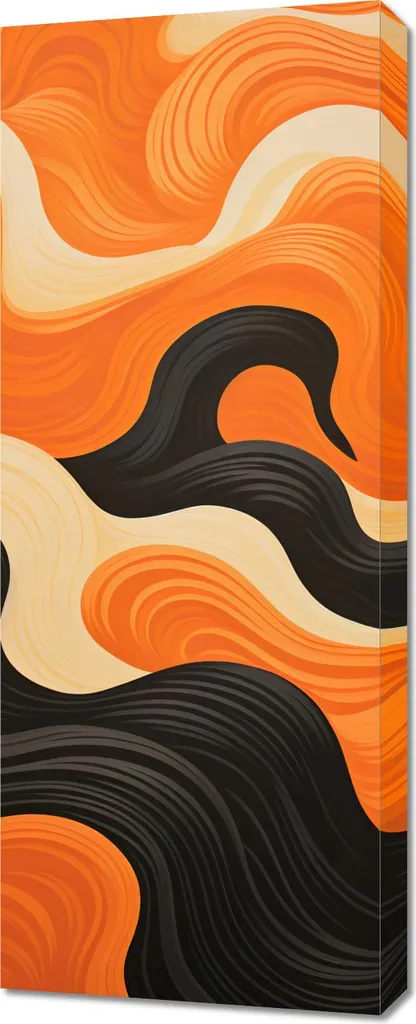 Offerta Quadro 40x100 cm - Giorno incontra la Notte - Pronto da Appendere