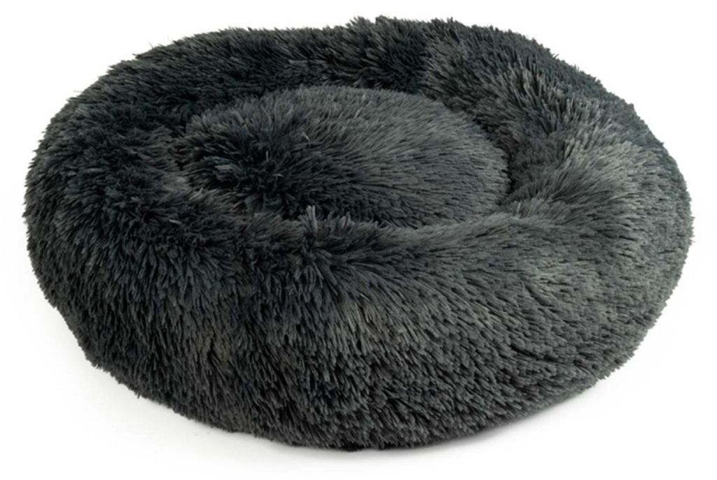 Duvo+ Katzenbett Donut Snug dunkelgrau, Größe: M Produktbild 
