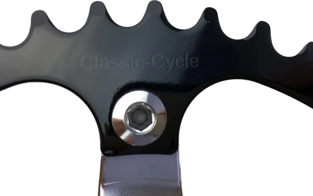 Plateau de pédalier offset coudé Classic Cycle pour vélo customisé