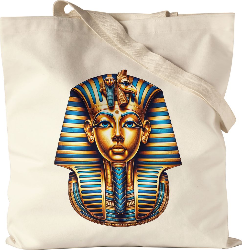 Tutanchamun Pharao Jutebeutel - Ägypten Geschichte Geschenk