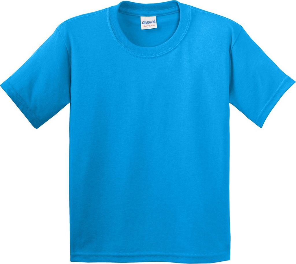 Gildan Kinder T-Shirt mit Rundhalsausschnitt, kurzärmlig BC482 (L) (Saphir)