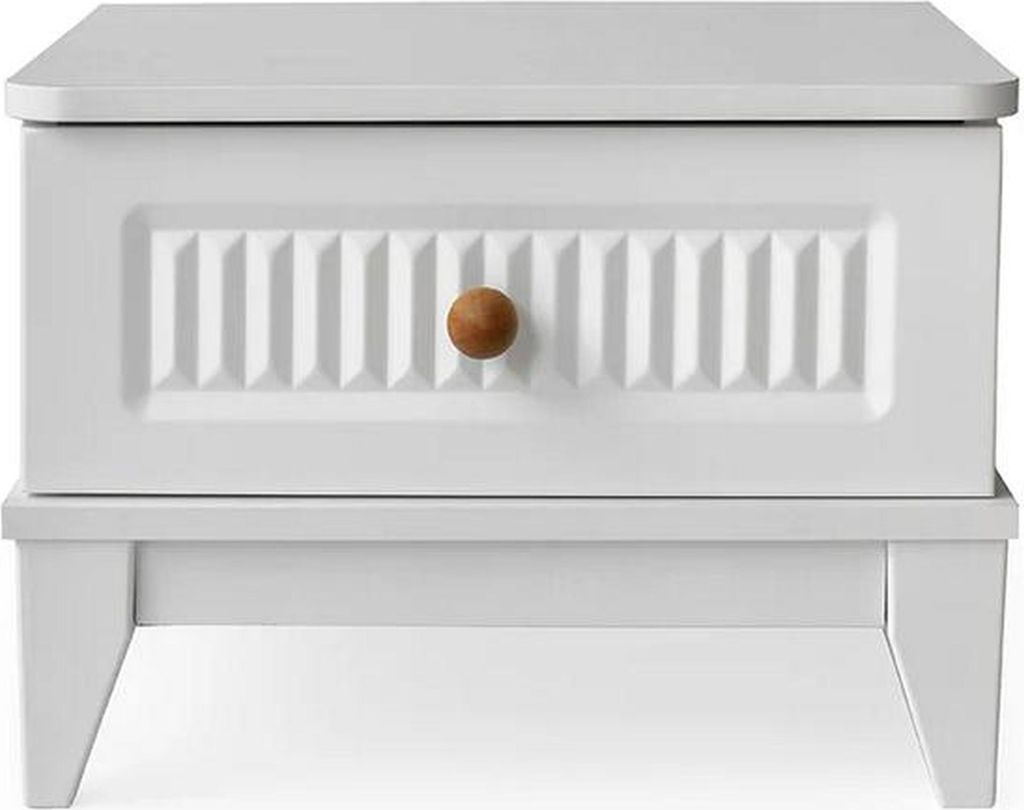 Nachttisch Modernes Design Eine Schublade Kinderzimmer Gästezimmer Stilvoll