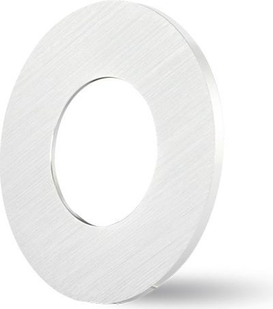 DOTLUX Zierring für MULTI und MULTIsun rund aluminium gebürstet