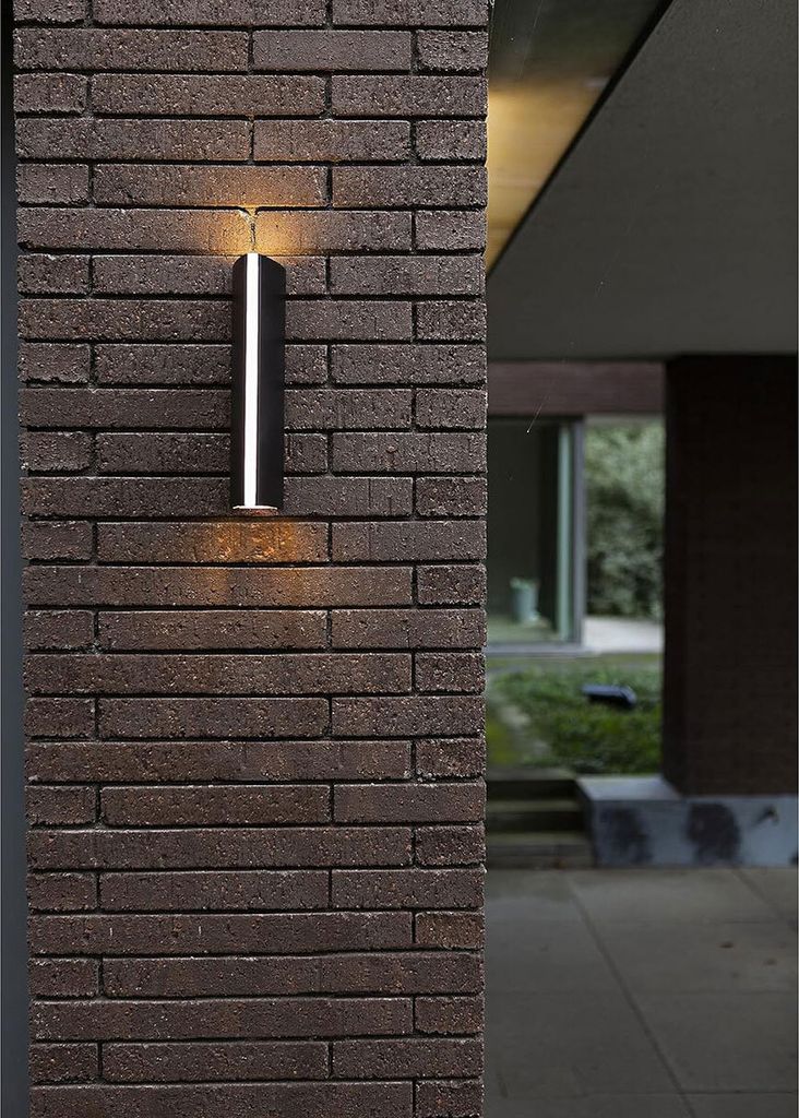 Lutec LED Außenwandleuchte Leo anthrazit Up- & Downlight Produktbild 6