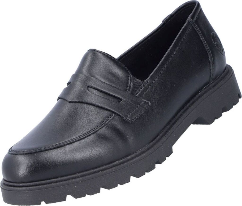 Rieker Hochfront Slipper Damen 31383737313934 Schwarz 40 EU