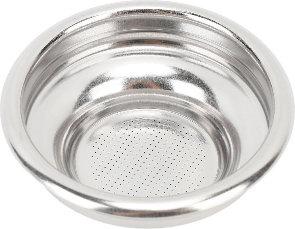304 Edelstahl Kaffeefilterkorb Portafilter Filterkorb für halbautomatische Kaffeemaschine Portafilter 58mm für 1 Tasse