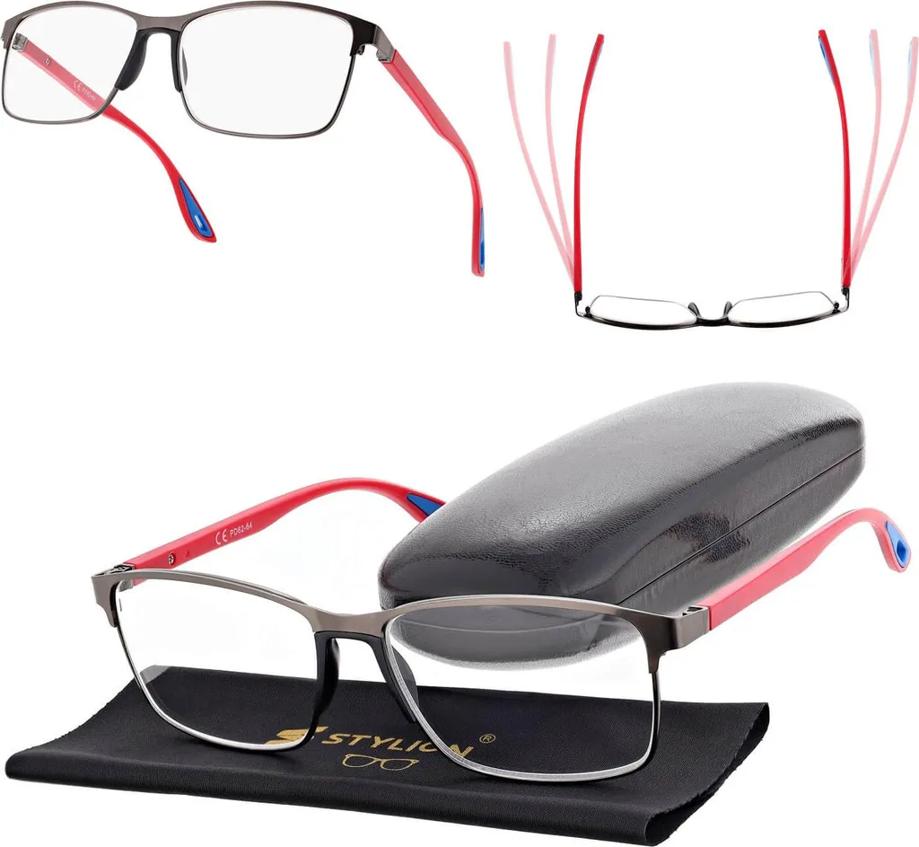 Occhiali Cat Eye Luce Blu 25156A: Protezione Computer Oro Rosa