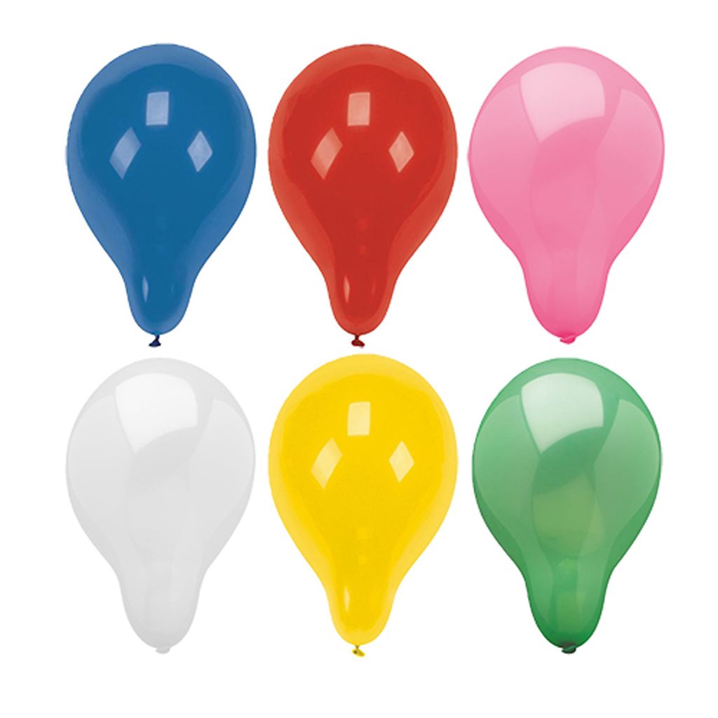 Papstar Luftballons rund farbig sortiert Helium geeignet Obrázok produktu 