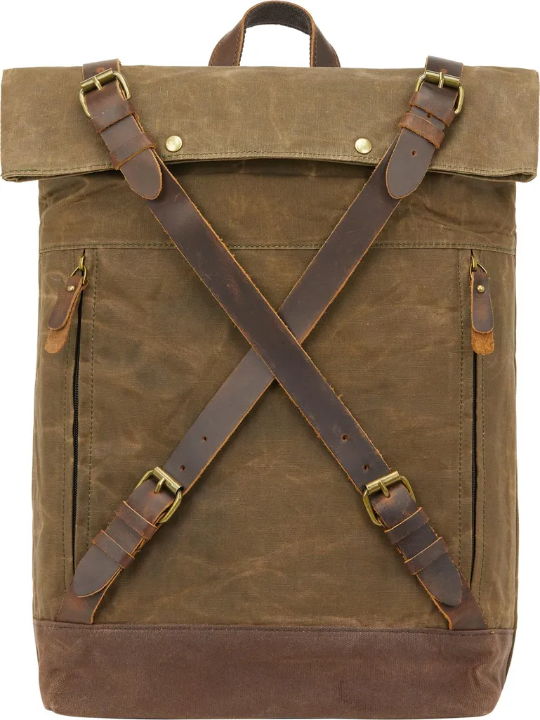 Borsa da uomo Joella Verde - Tracolla in Pelle Artigianale Made in Italy