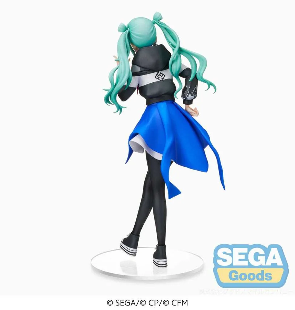 Figurine Miku Street Sekai 21 cm Version SPM Détails Haute Qualité - 2