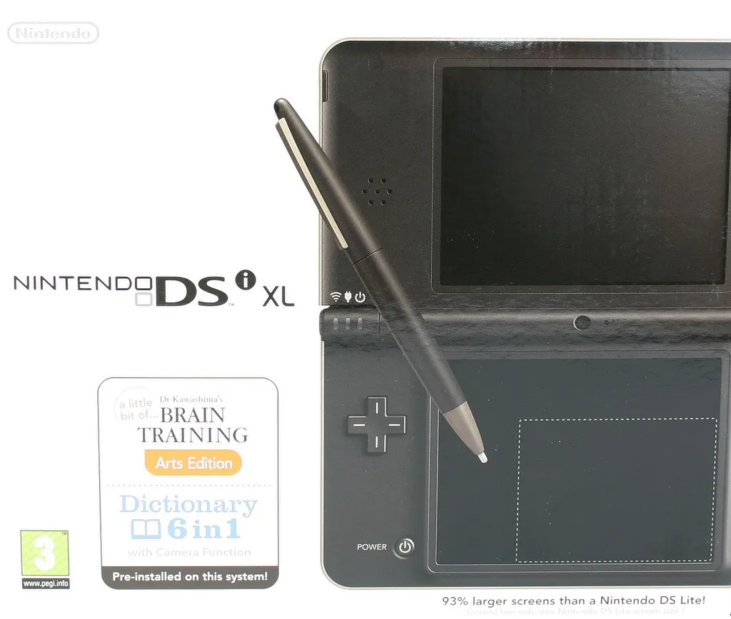 Nintendo DSi XL Handheld Dunkelbraun- Zustand: Gut