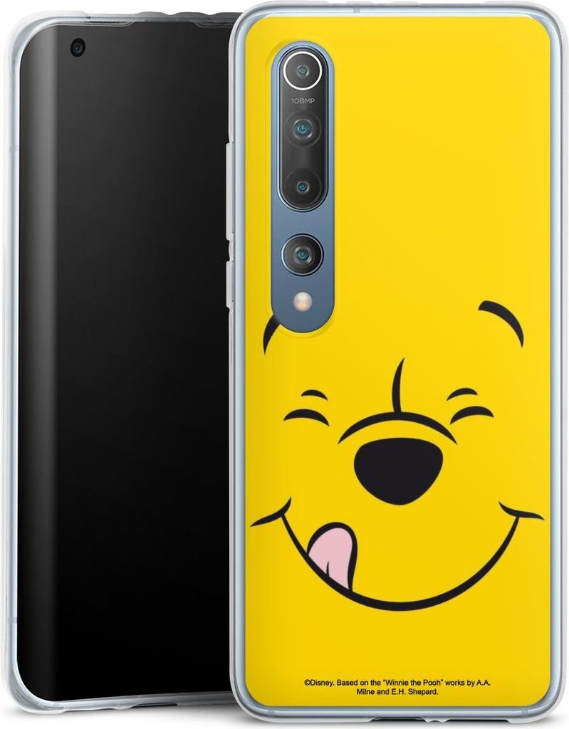 DeinDesign Handyhülle für Xiaomi Mi 10 Silikon Hülle Case Smartphone Schutzhülle Disney Offizielles Lizenzprodukt Winnie Puuh