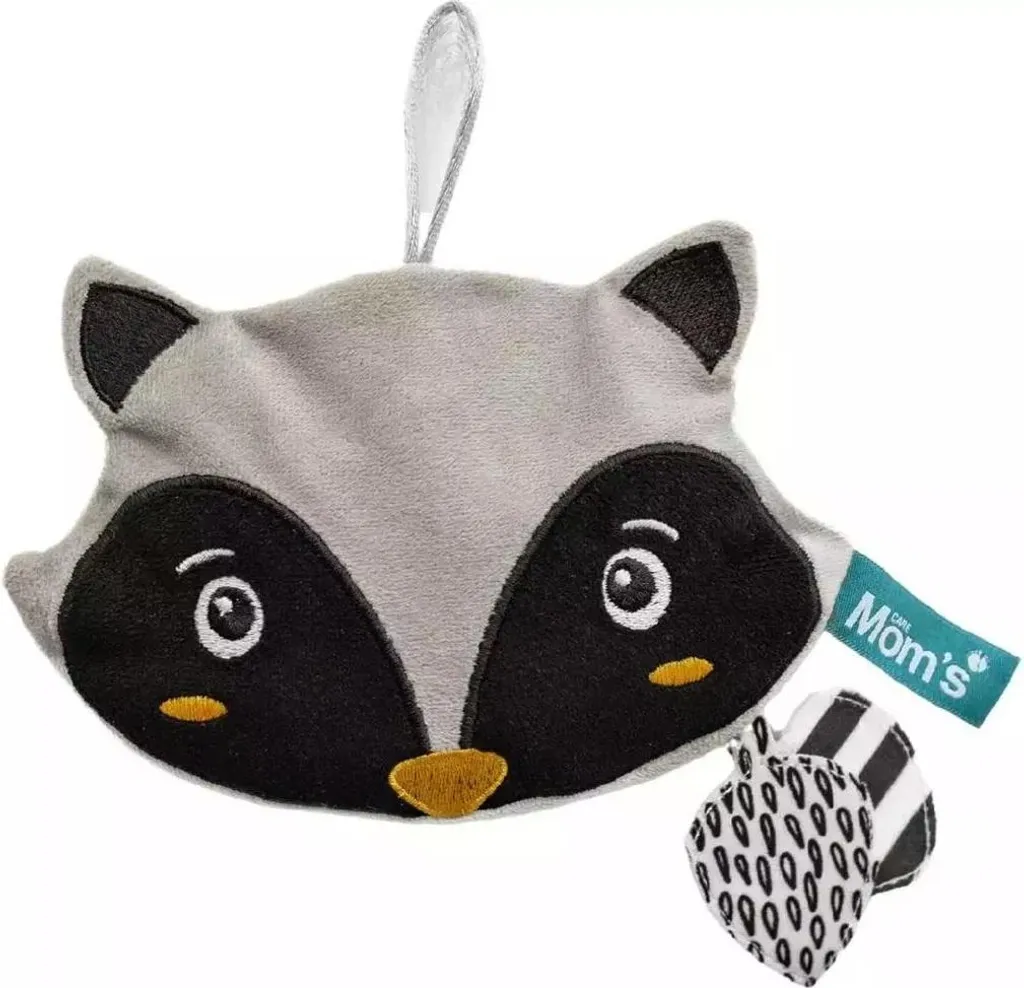 Termoforo Peluche Noccioli Ciliegia Raccoon Pedro Grigio - Benessere Naturale