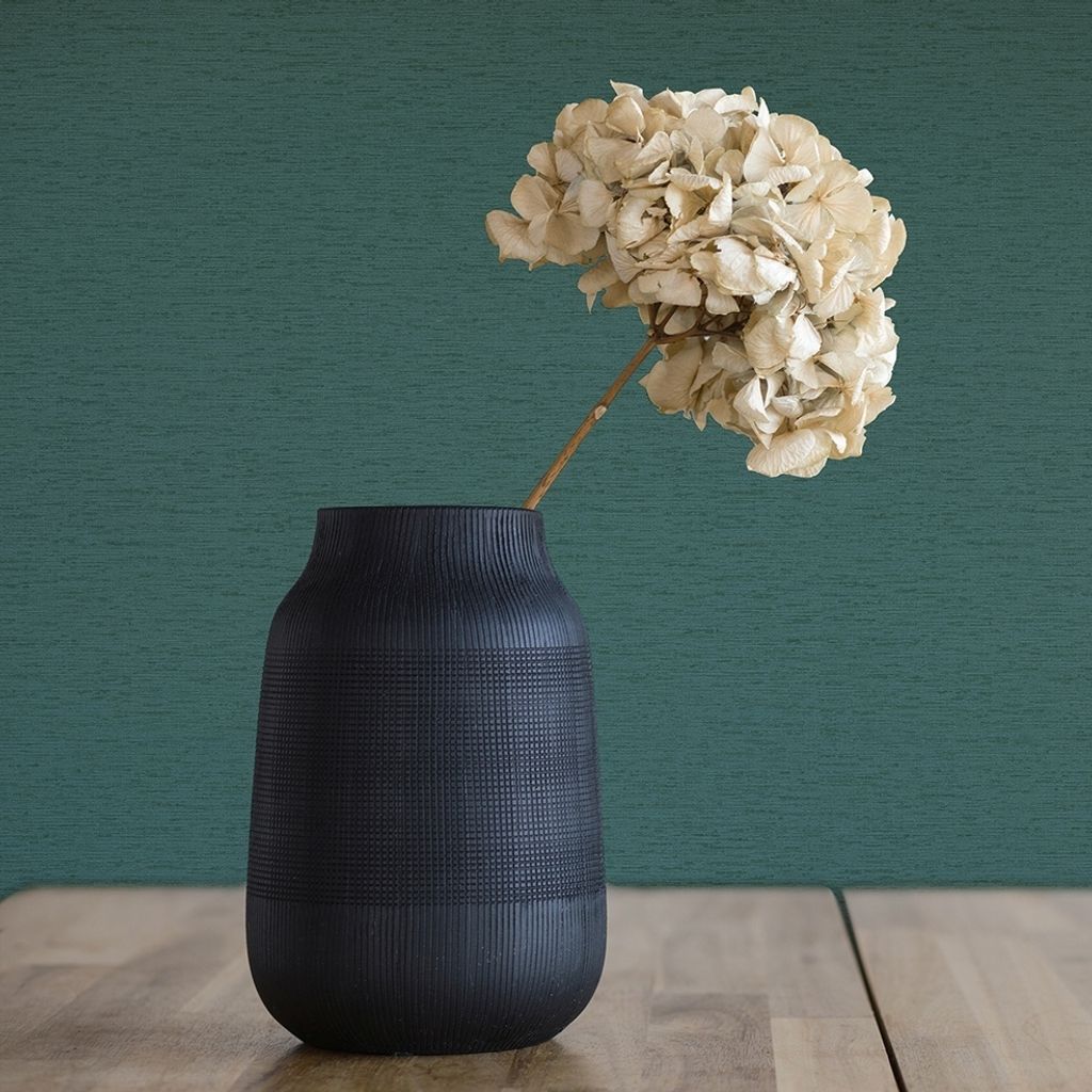 Tapete Uni Einfarbig M1-No.10972 Vlies Petrol Grün Tadessi 10.05 m x 0.53 m