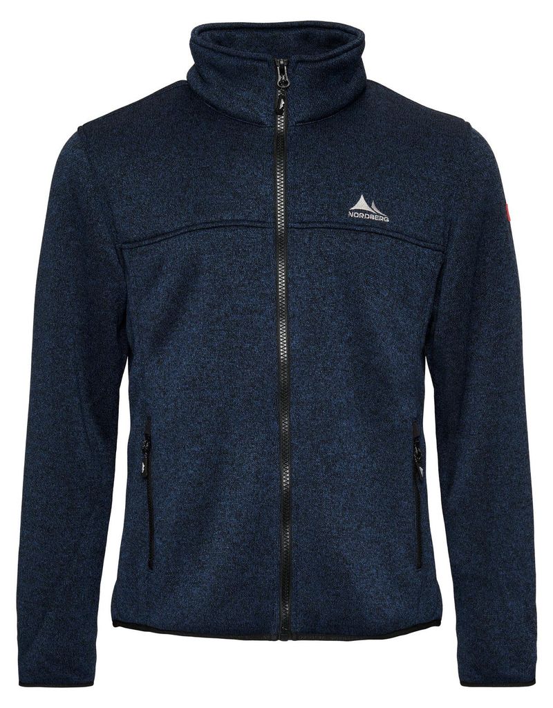 Nordberg Fred Fleeceweste - Navy Melange - Größe L Produktbild 