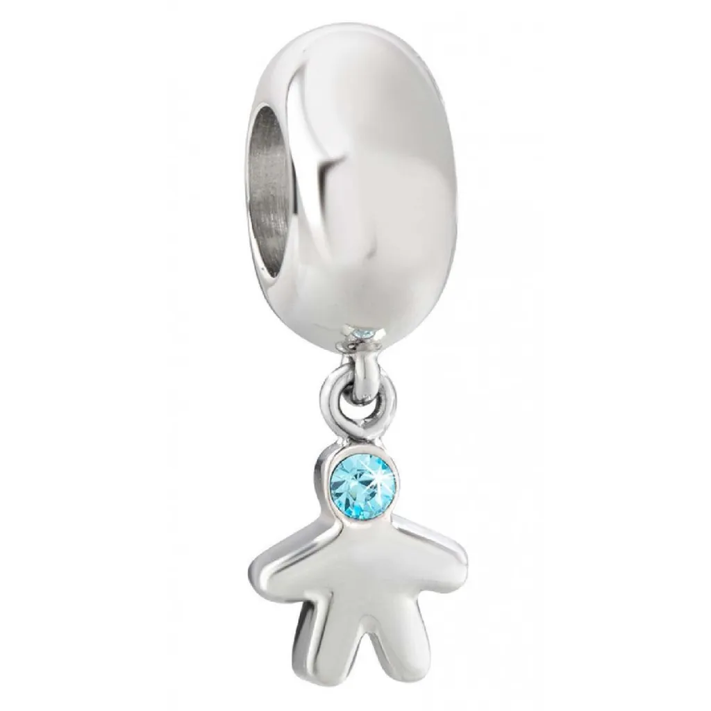 Pendentif Acier Garçon qui ne Noircit Pas : Bijou Robuste SCZ665