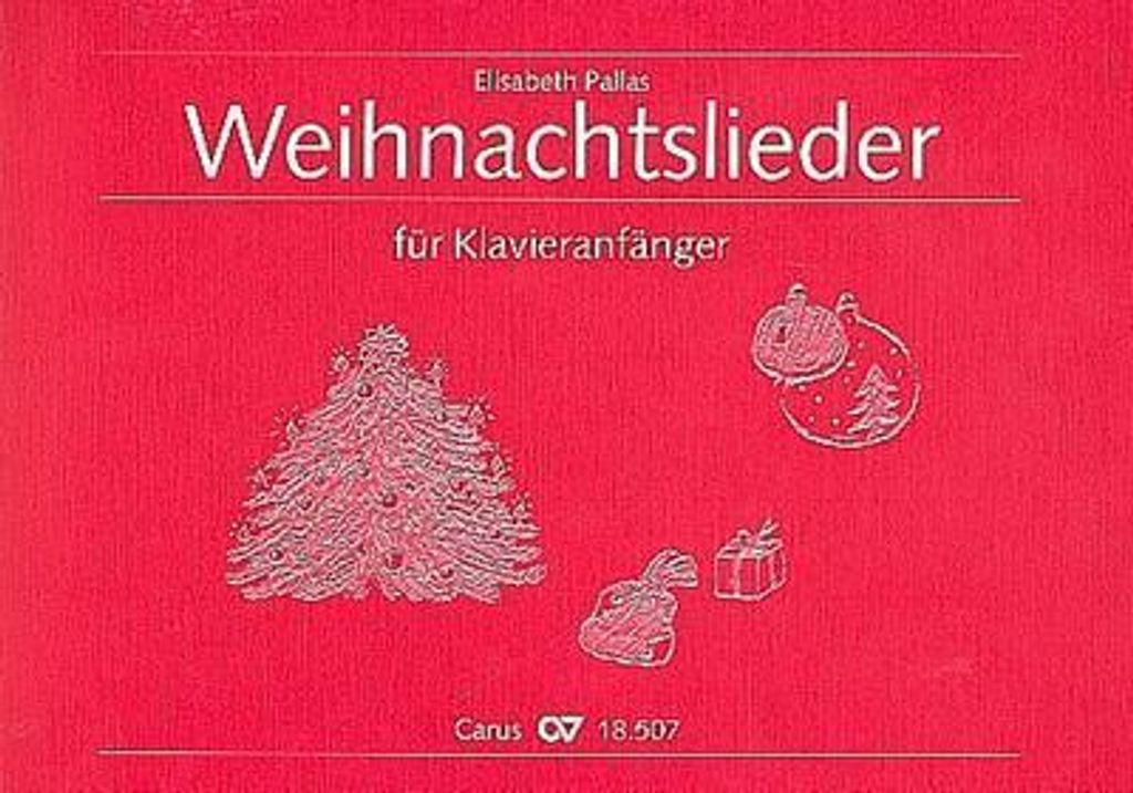 Weihnachtsliederfür Klavieranfänger
