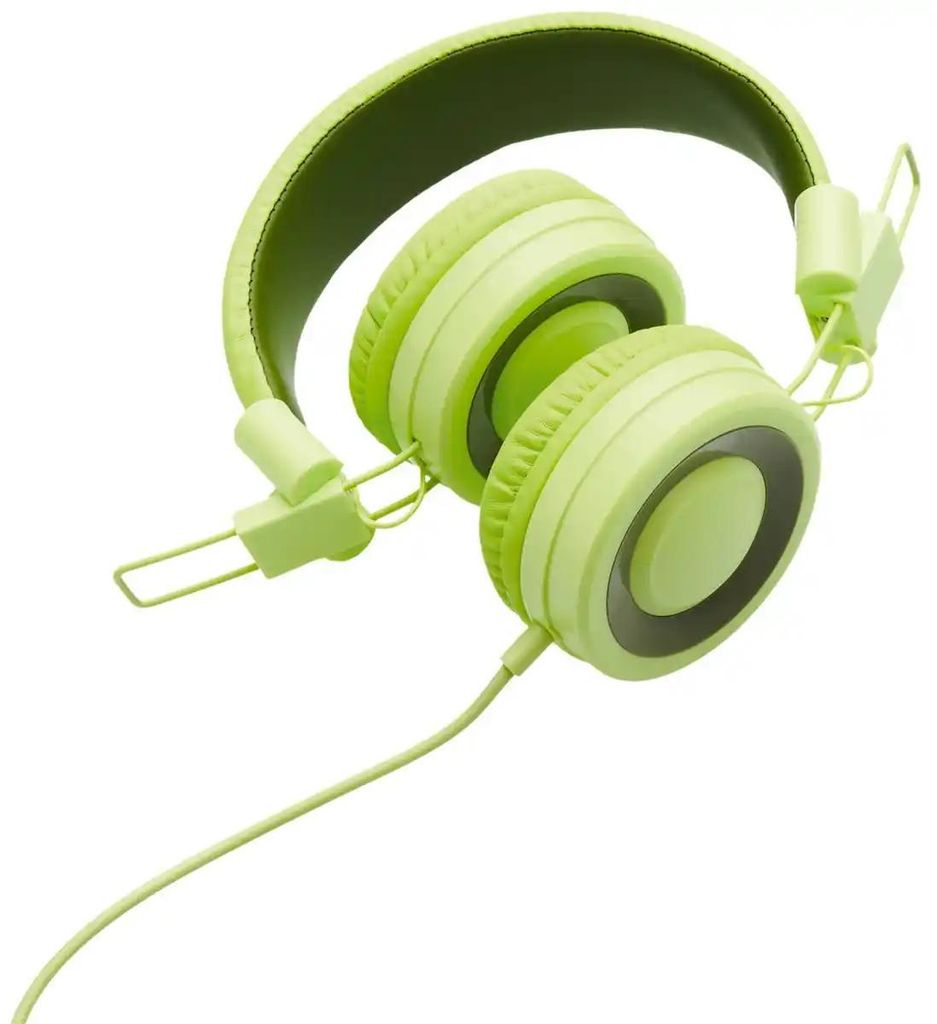 Kinder-Kopfhörer On-Ear mit Kabel Grün
