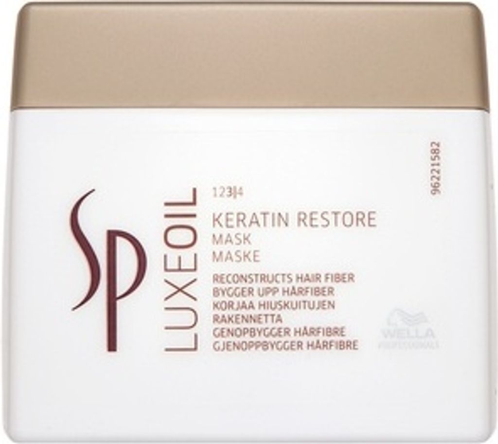 Wella Professionals SP Luxe Oil Keratin Restore Mask Maske für geschädigtes Haar 400 ml