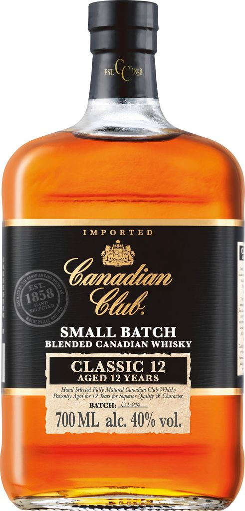 Canadian Club Classic 12 Jahre Small Batch Blended Canadian Produktbild 