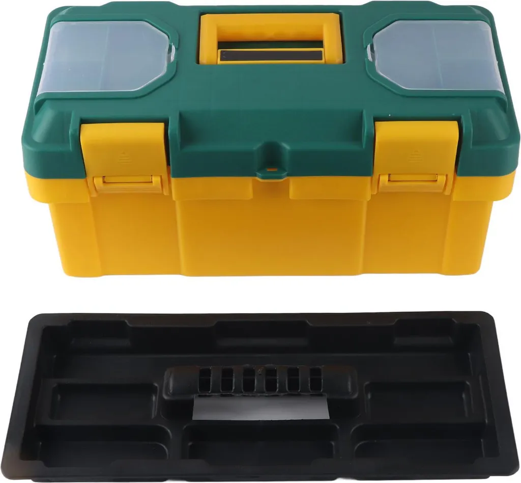 Rangement outils de secours voiture 17 pouces, bac amovible inclus