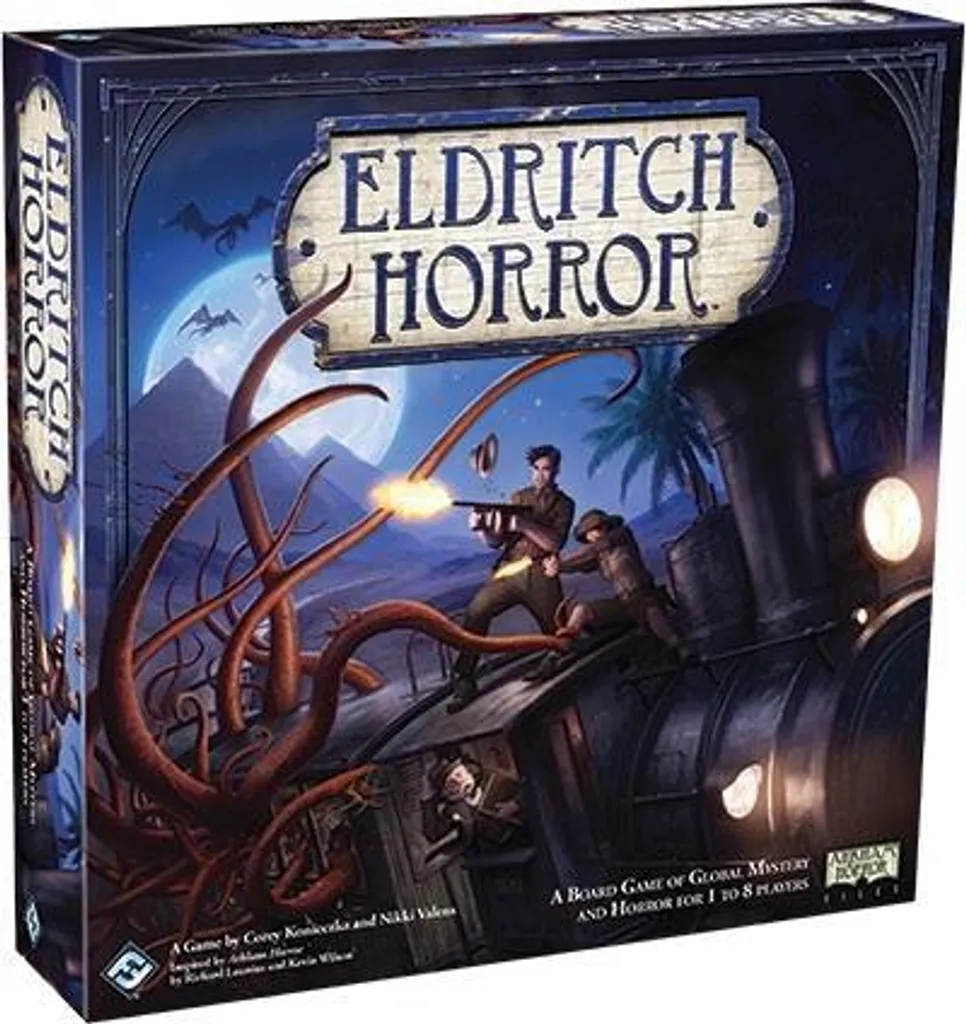 Horreur Eldritch Jeu d'Aventure avec Figurines et Cartes de Quête