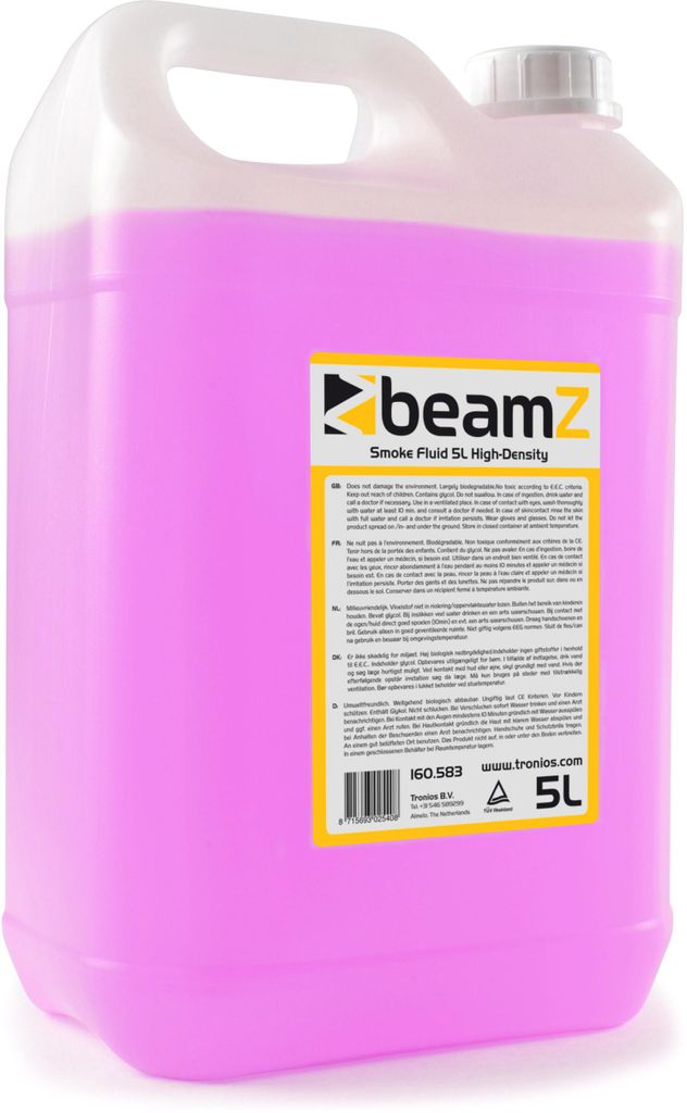 BeamZ 160.583, Verwendungsfertige Flüssigkeit, 5000 ml, Produktbild 