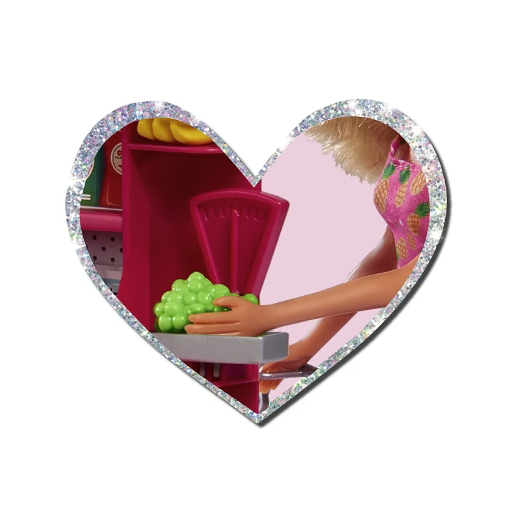 Poupée Simba Steffi Love Supermarché avec Chariot Rempli d'Accessoires - 8