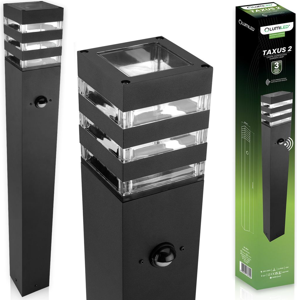 LUMILED Wegeleuchte Außen Pollerleuchte Außenstehleuchte Produktbild 