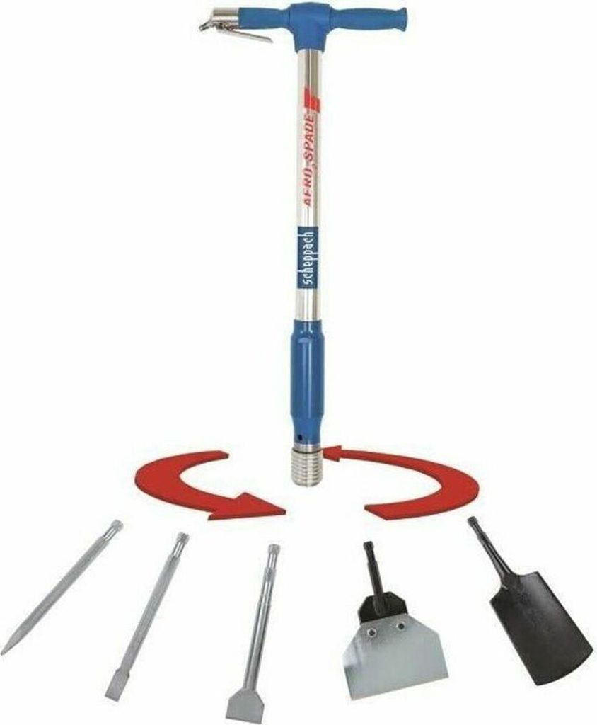 5 in 1 Multiwerkzeug Scheppach Aero2 Spade